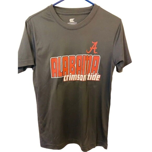 Colosseum Alabama Crimson Tide Short Sleeved T-shirt Athletic Youth Shirt L - Picture 1 of 4